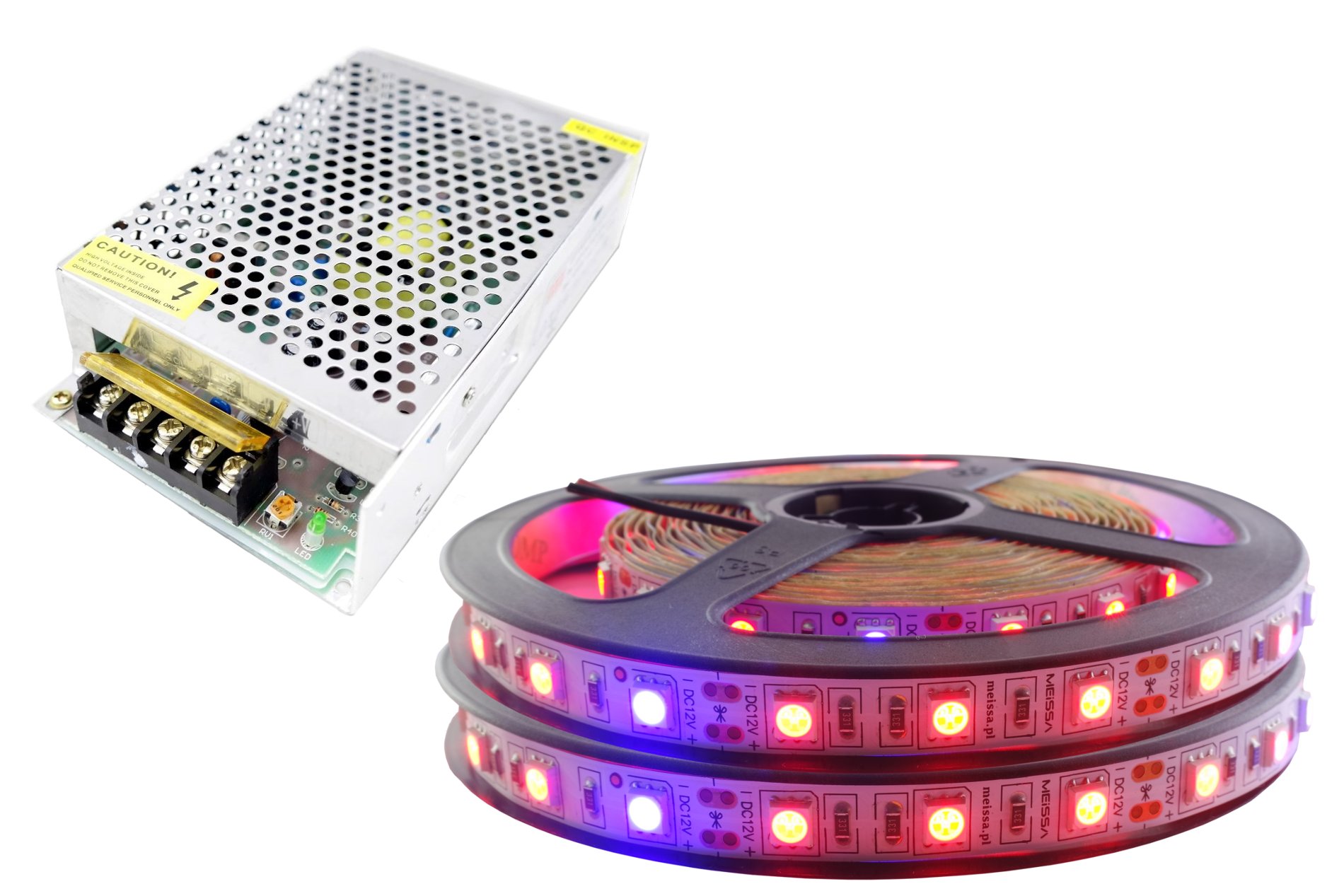 Set Led osvětlení Grow pro růst rostlin 7 m