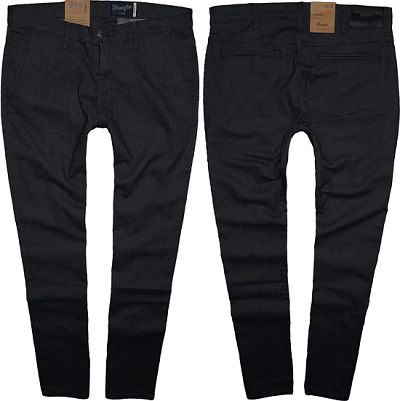 WRANGLER LARSTON rurki charcoal black W29 L32 Płeć mężczyzna