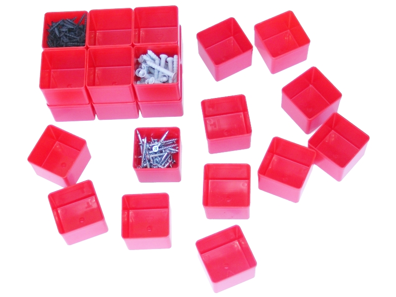 Pojemnik magazynowy 54x54x63mm Wkładka do szuflady Stan opakowania oryginalne