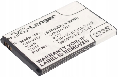 BATERIA AKUMULATOR V30145-K1310-X445 - SIEMENS SL400 SL780 SL785 SL78 SL78H