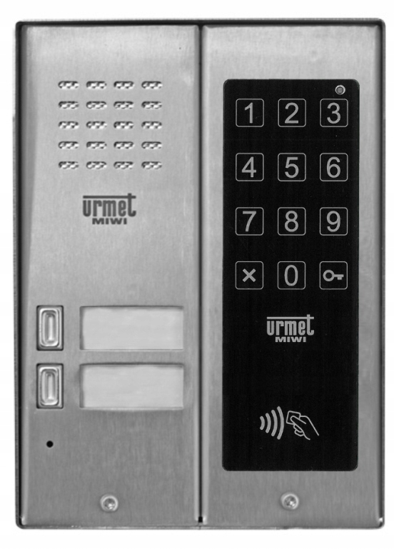 

Panel Domofonowy Domofon Miwi Urmet 5025/2D-ZK-RF