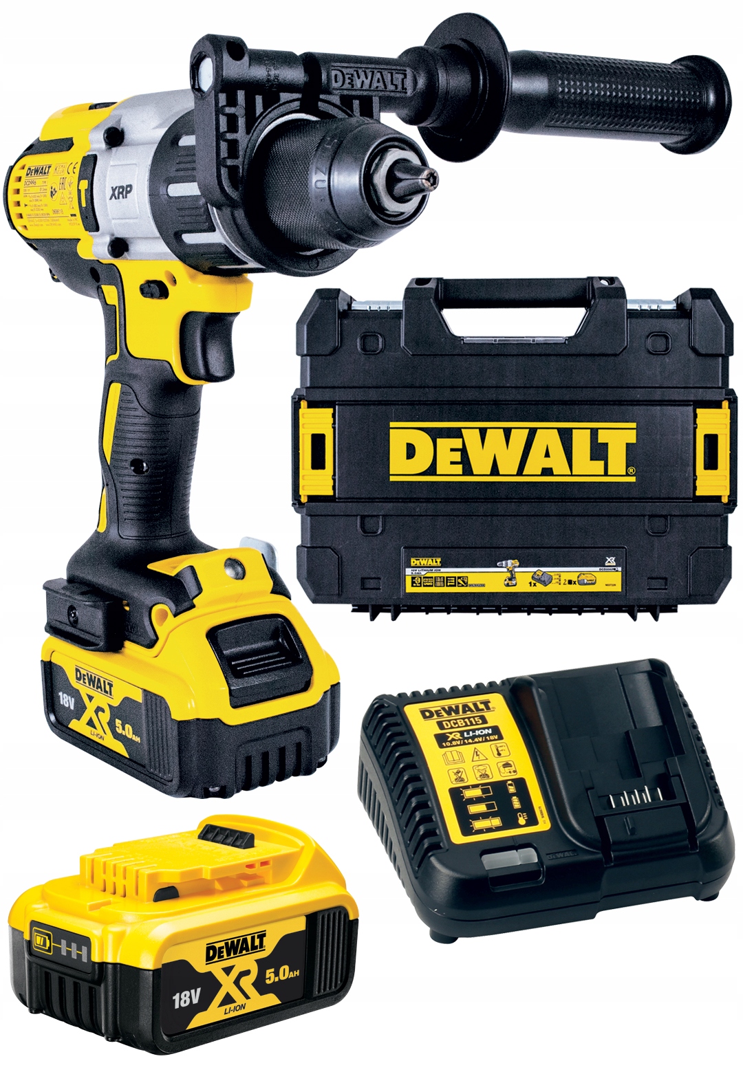 

Wkrętarka Udarowa 18V 2x5Ah 95Nm Dewalt DCD996P2