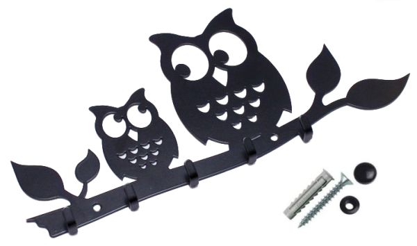 

Stalowy Wieszak Na Klucze Sowy Design