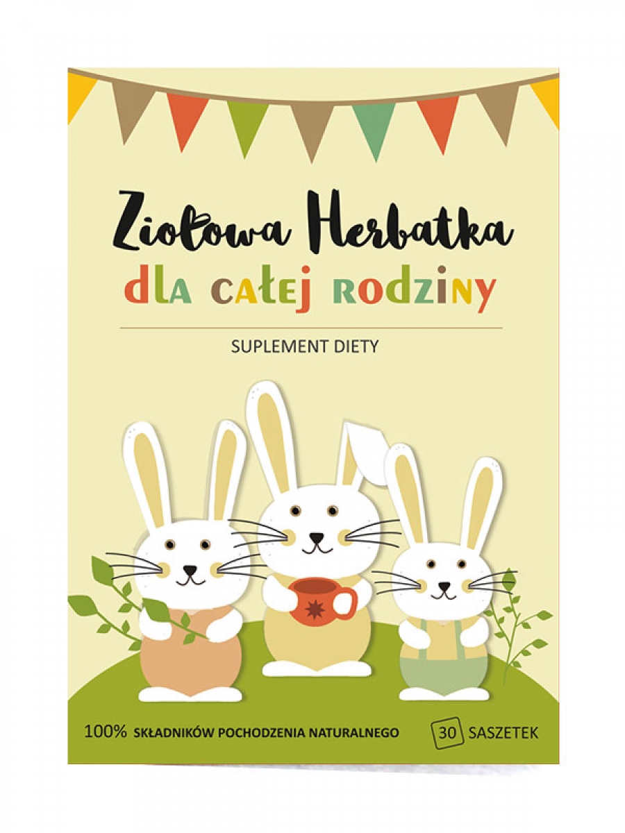 

Ziołowa herbatka dla całej rodziny Trawienie Apety