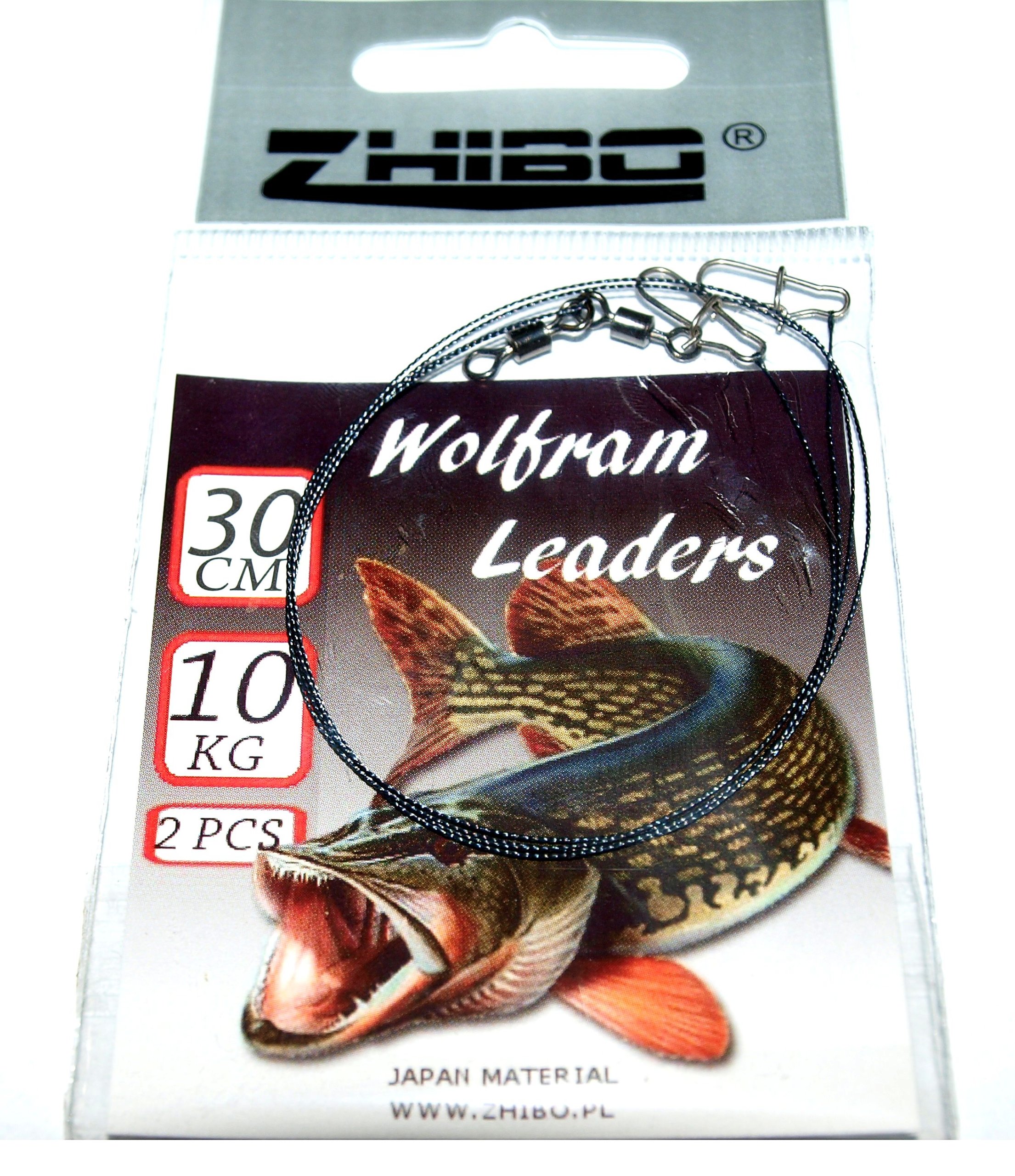 

Przypon wolframowy 2szt. 30cm Zhibo, 10kg