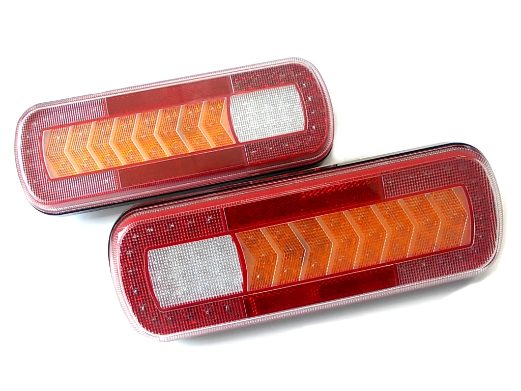 

Lampa Tylna Bus Przyczepka Diody Led Leda 12/24