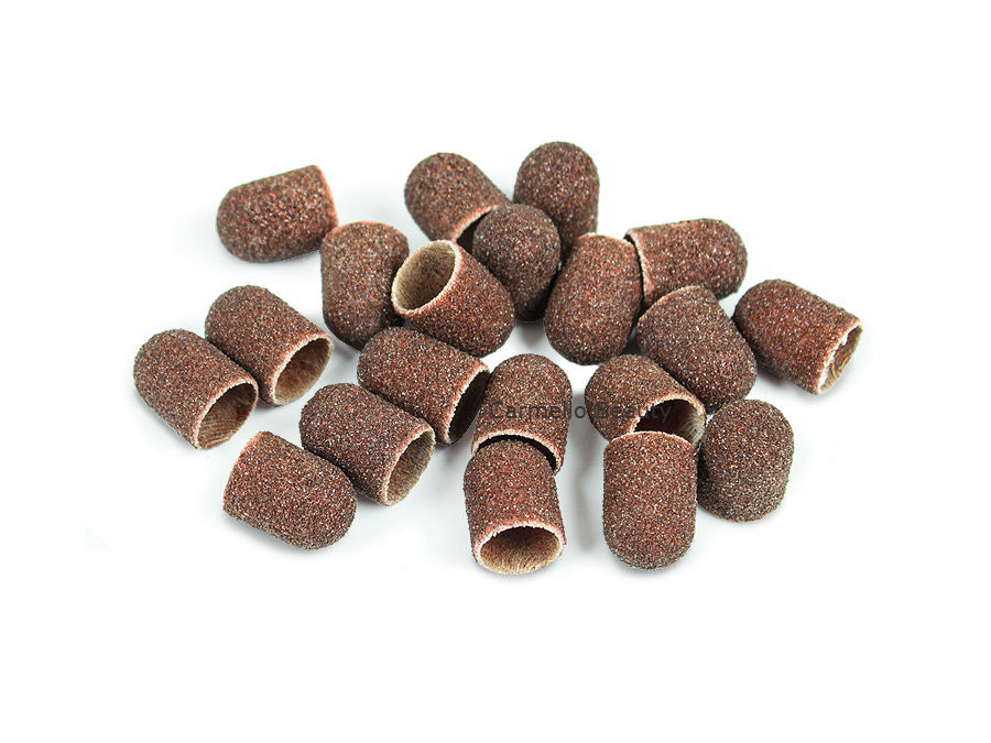 

Kapturki ścierne frezy frez do pedicure 10mm gr.80