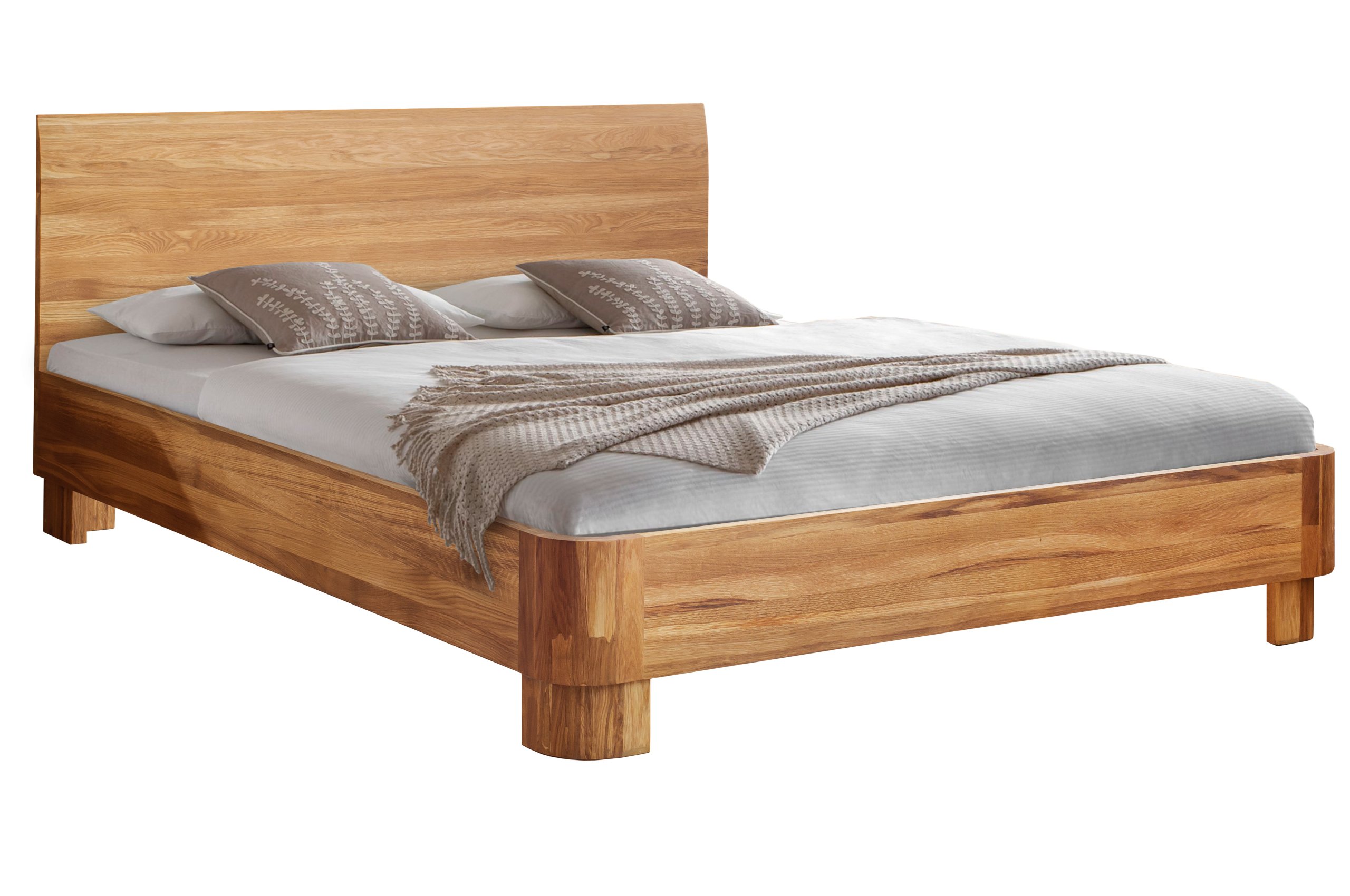 деревянные кровати из массива с ящиками