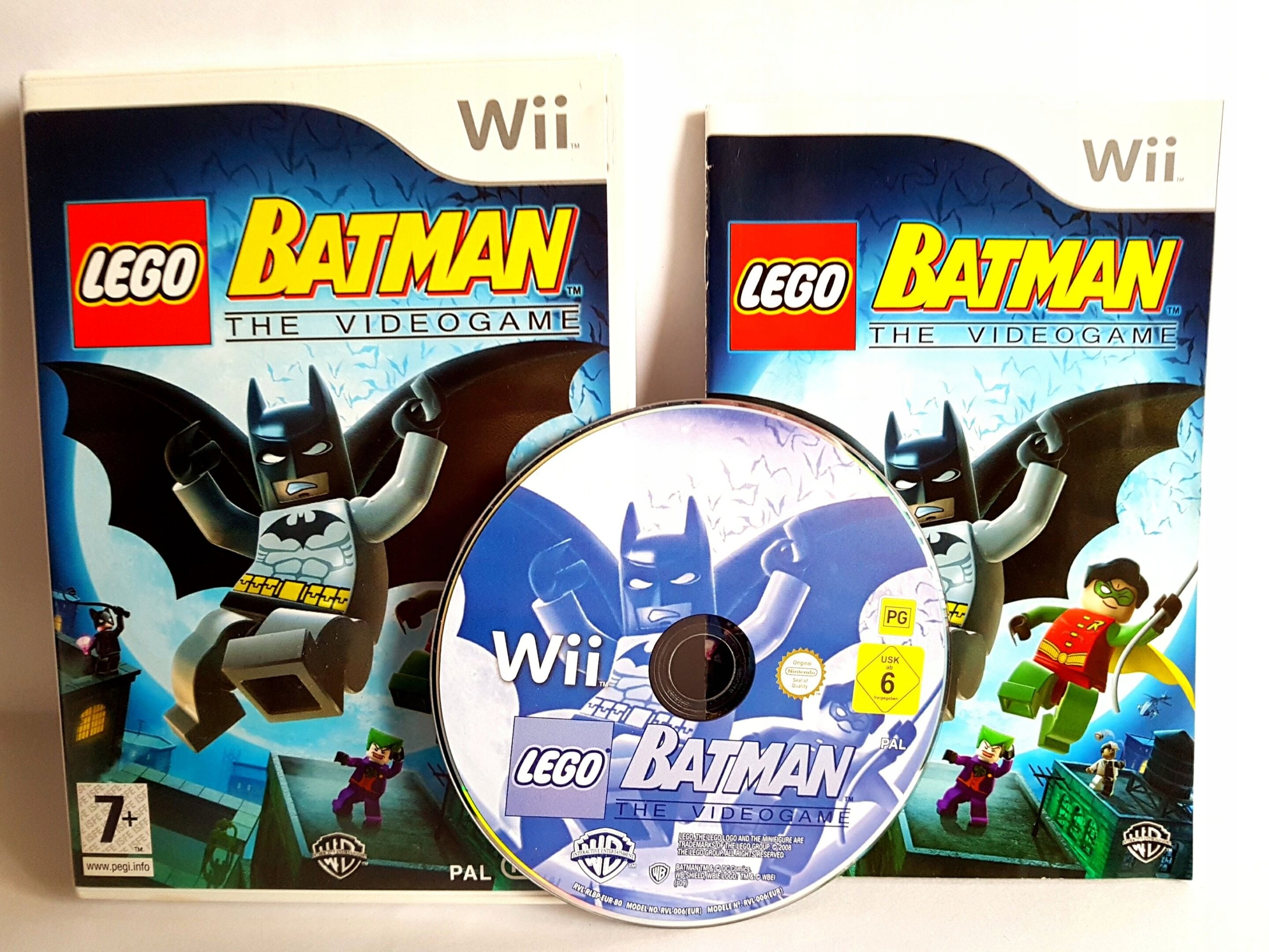 * Wii LEGO BATMAN THE VIDEO GAME * SKLEP TANIO ! - Stan: używany 34 zł ...