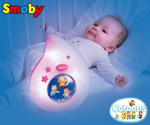 SMOBY COTOONS LAMPKA NOCNA DZIECIĘCA RÓŻOWA Marka Smoby