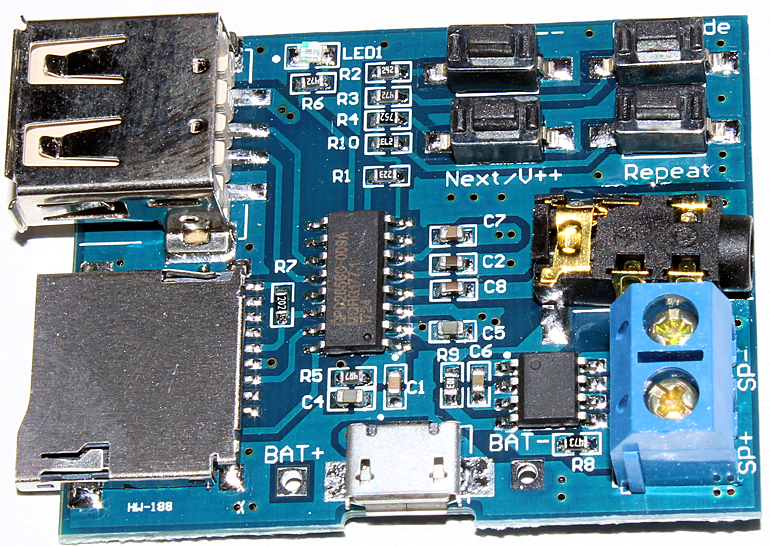 MODUŁ ODTWARZACZ MP3 USB MICRO SD ARDUINO FV Producent ACS