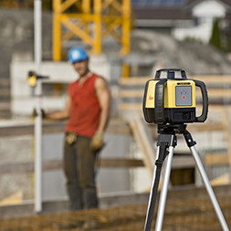 Niwelator Leica Rugby 610 RE160 akumulator[ZESTAW] Rodzaj niwelatora rotacyjny