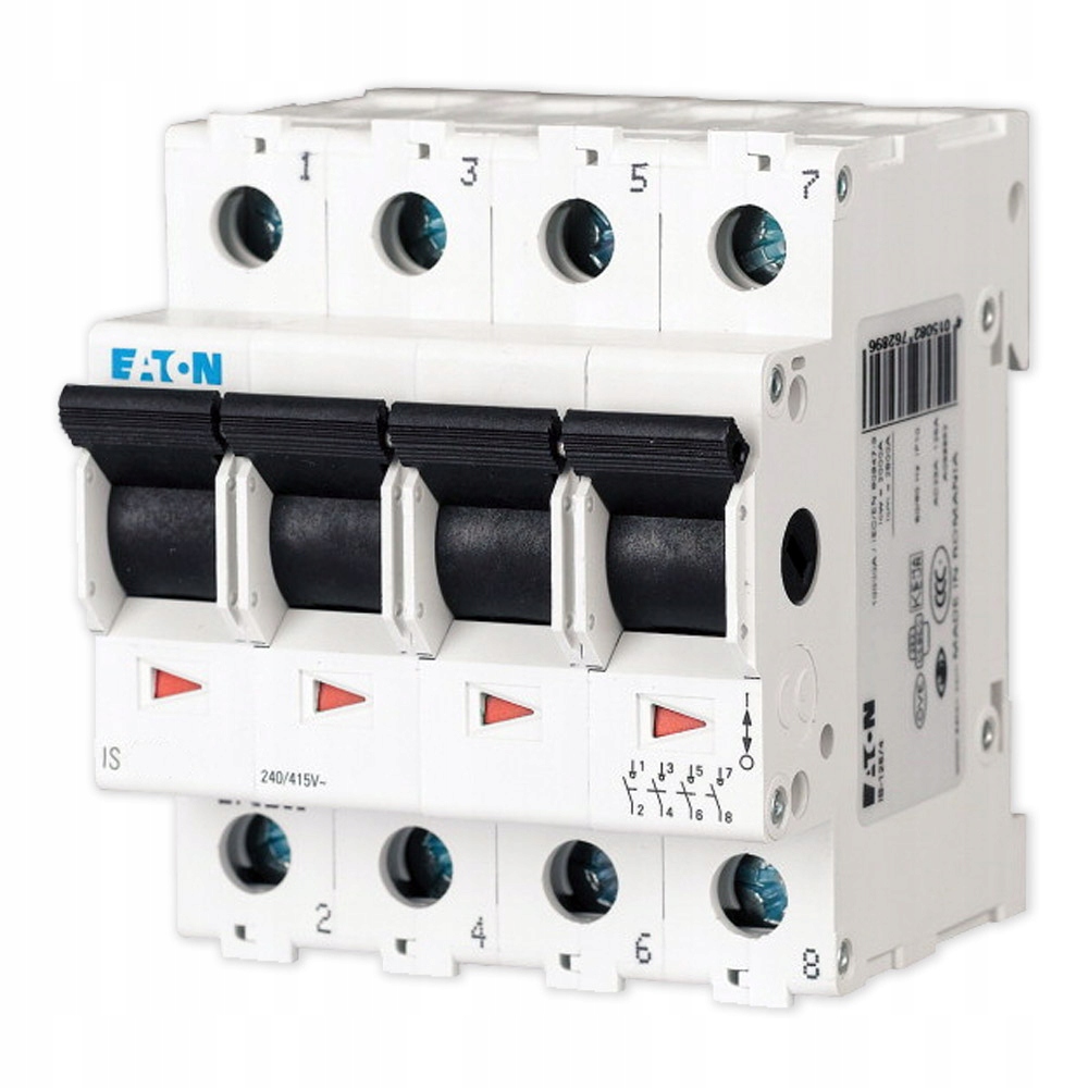 

Eaton Rozłącznik izolacyjny modułowy 4P 40A 276273