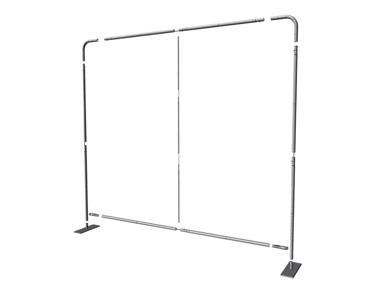 ŚCIANKA REKLAMOWA TEKSTYLNA FORMULATE PROSTA 240cm Waga produktu z opakowaniem jednostkowym 12 kg