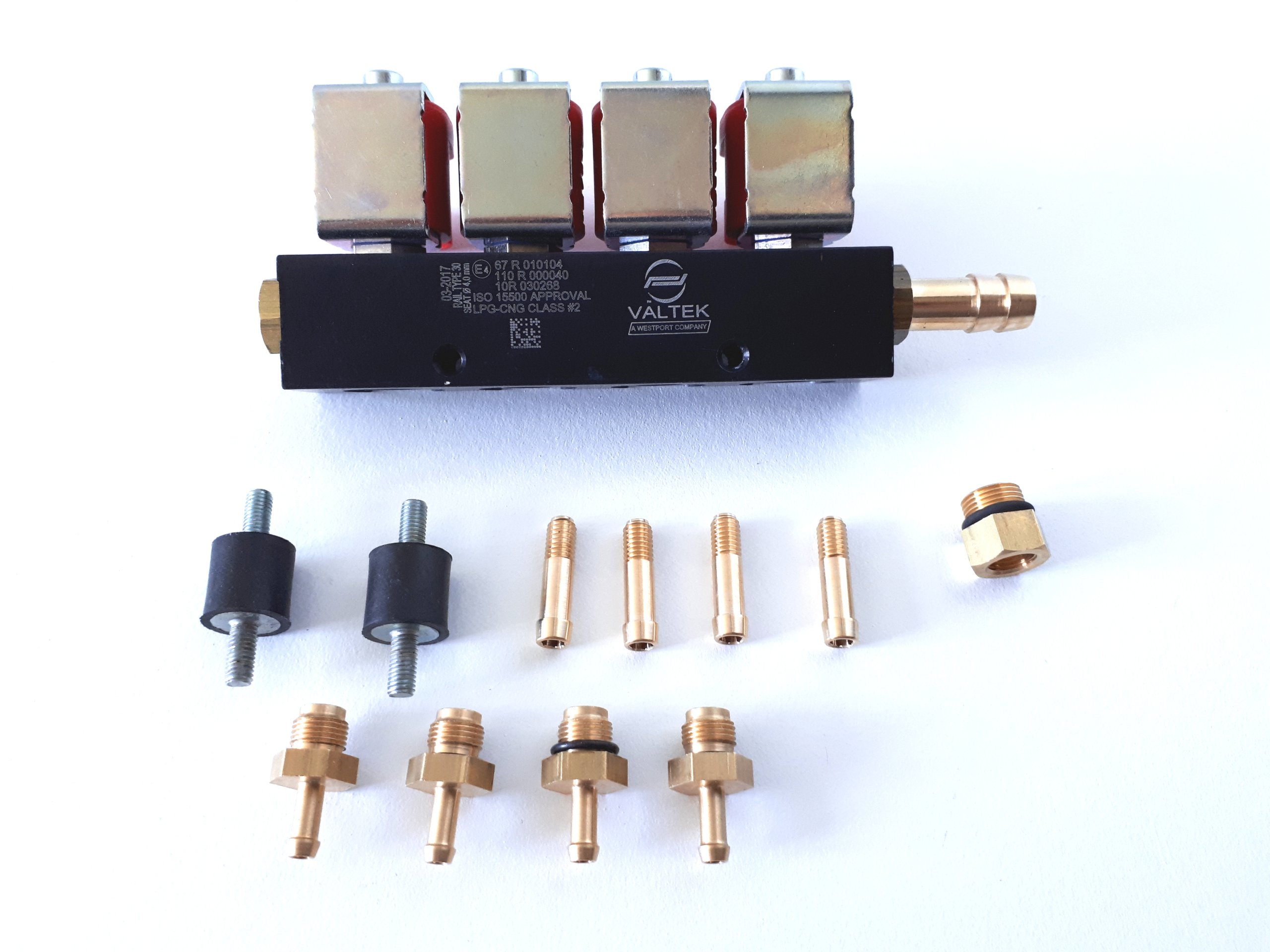 LISTWA WTRYSKOWA VALTEK 4 cyl 3OHM ORYGINAL dysze Part manufacturer Valtek