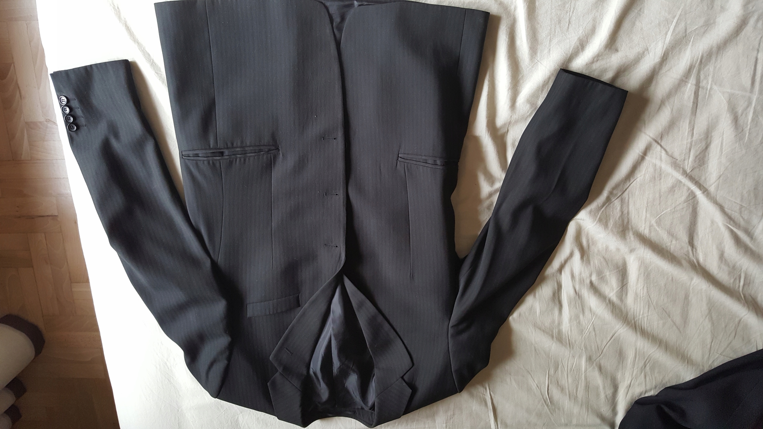 Garnitur męski elegancki spodnie marynarka Rozmiar 176-182