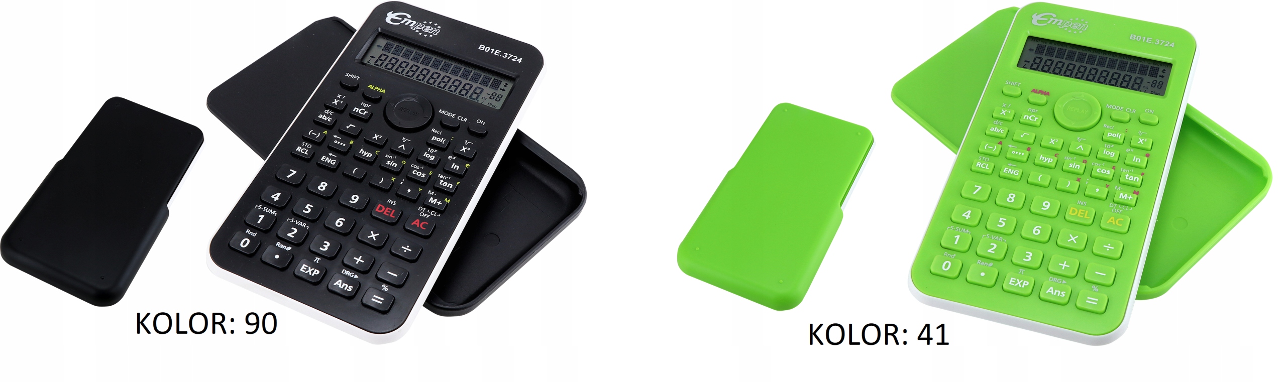 KALKULATOR NAUKOWY Z PRZYKRYWKĄ, 3724 Płeć Chłopcy Dziewczynki