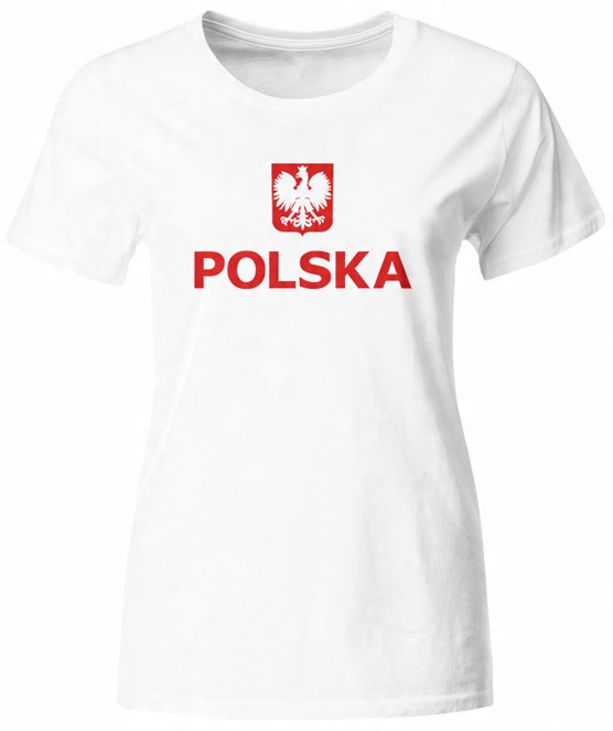 

Koszulka Kibica Reprezentacji Polski Damska R. S