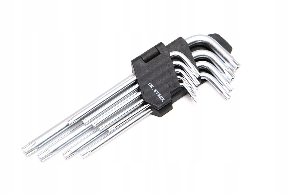 Klucz Torx Klucze Zestaw 9 Elementów T10 T50