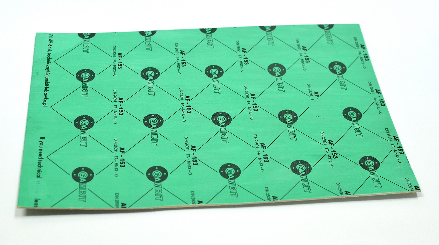 Płyta GAMBIT AF 153 klingieryt #1 mm 375 x 500 mm