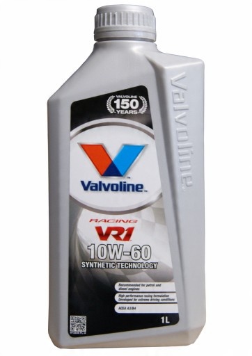 

Olej Silnikowy Valvoline VR1 Racing 10W60 1L