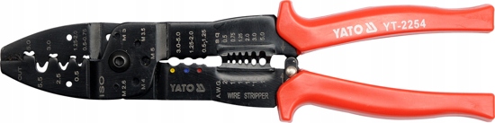 Szczypce Do Zaciskania Konektorów 0,5-5,5 YT-2254
