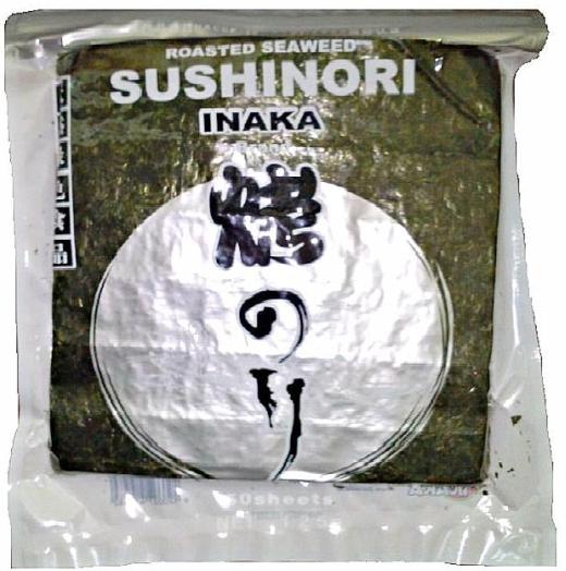 

Glony Nori Silver 50 arkuszy do Sushi Inaka