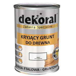 

Gruntomal 5l Farba Grunt do drewna Biały Dekoral