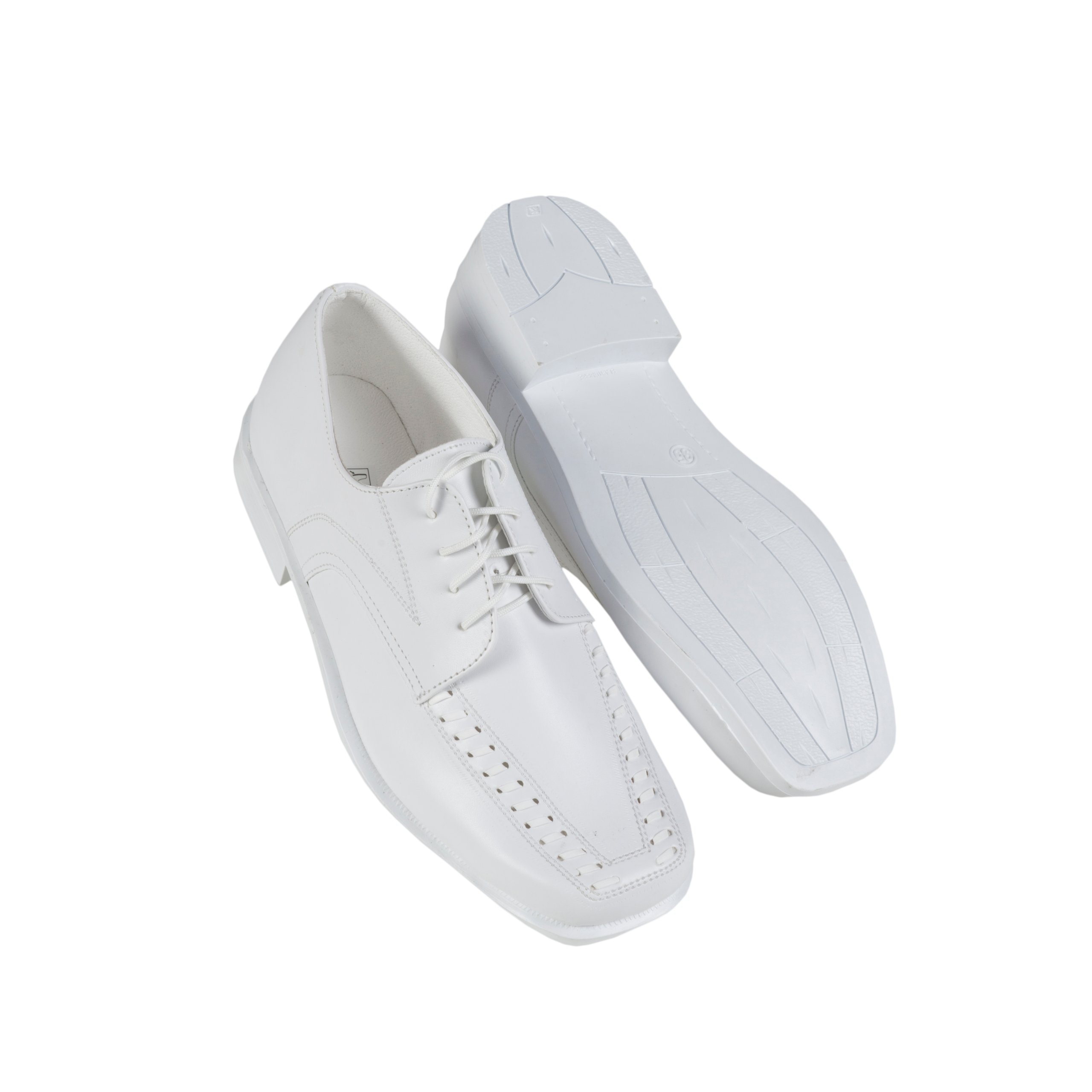 BIAŁE BUTY KOMUNIJNE CHŁOPIĘCE dziecięce PL roz 37 Marka Inna marka