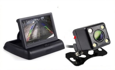 КОМПЛЕКТ ЖК-МОНИТОРА 4,3 ЗАПИРАЕМЫЙ + КАМЕРА ЗАДНЕГО ВИДА