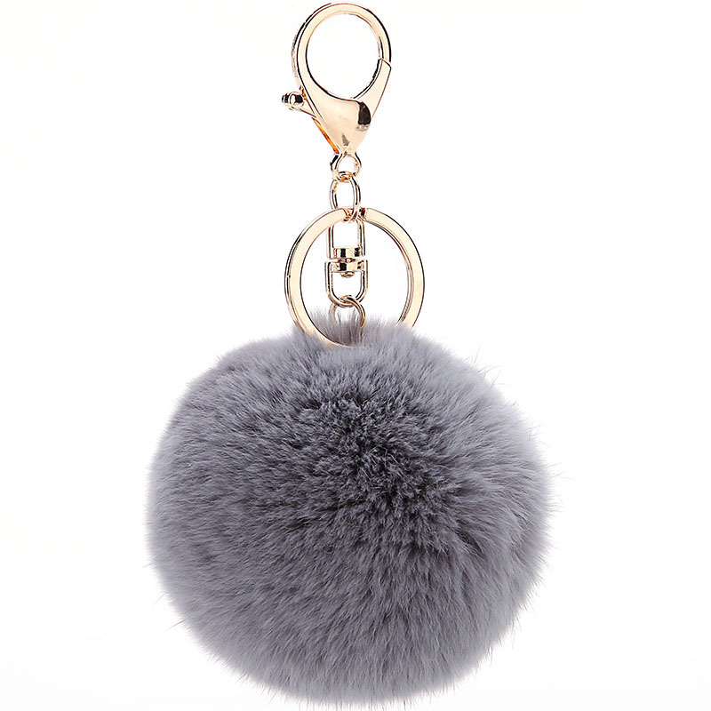 

Pompon Brelok Naturalne Futerko Keychain Zawieszka