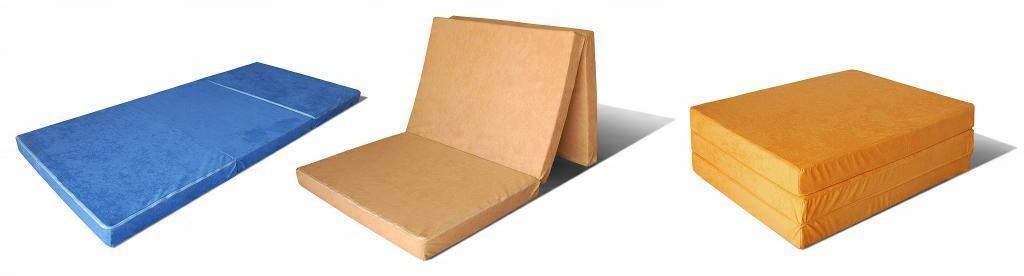 MATERAC SKŁADANY 90/195/8 PODUSZKA GRATIS!!!! Szerokość materaca 90 cm