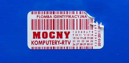 15x10 PLOMBY gwarancyjne KRUCHE / 590 - ArtComp Producent Inna