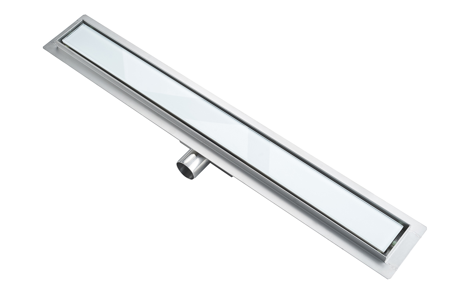 

Sanitline Odpływ liniowy 80cm Szklany Hartowany Pl