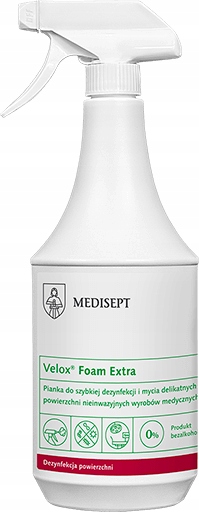 

Velox Foam Extra Dezynfekcja Powierzchni Pianka 1L