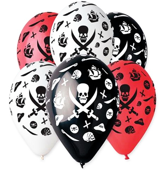 

Balony 12cali Piraci 5szt.