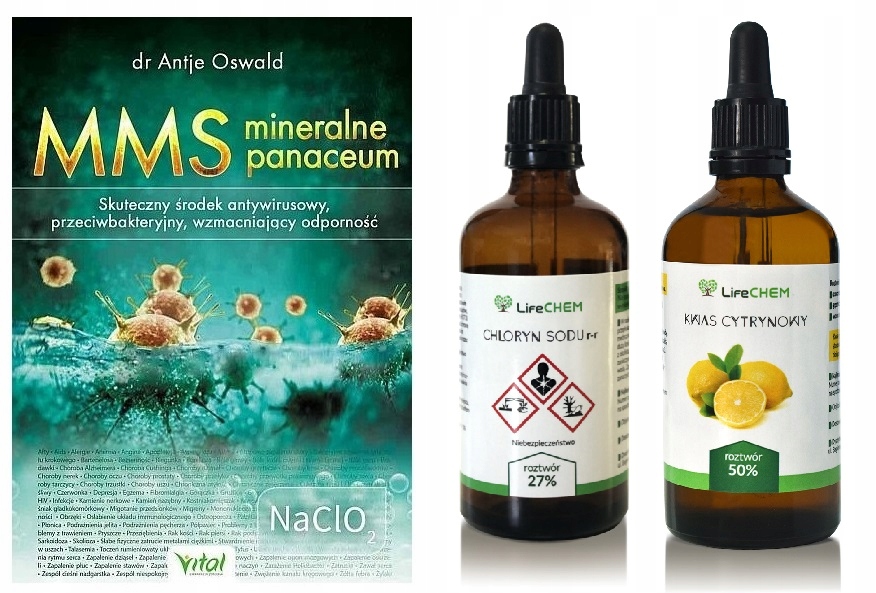 

Zestaw - Książka + Mms 25-28% + Kwas Cytrynowy 50%