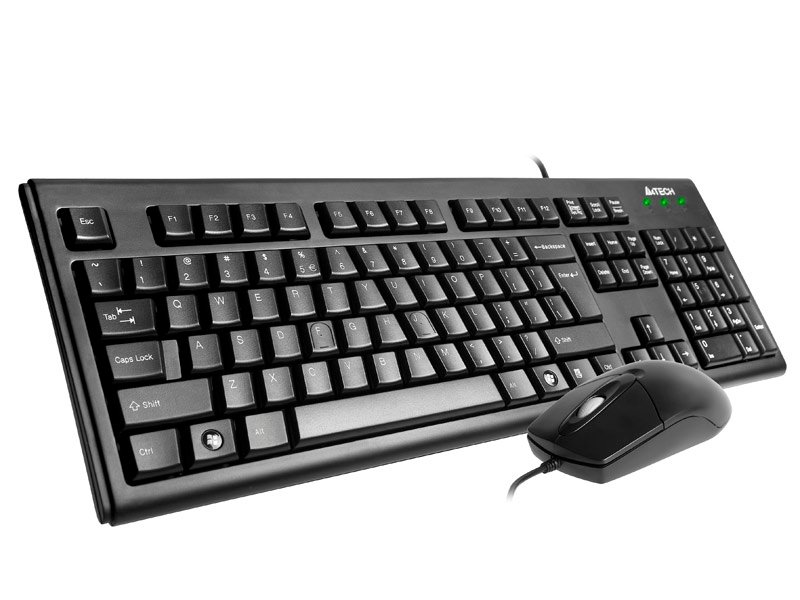 

Klawiatura i mysz komputerowa A4 Tech KRS-8372 Usb
