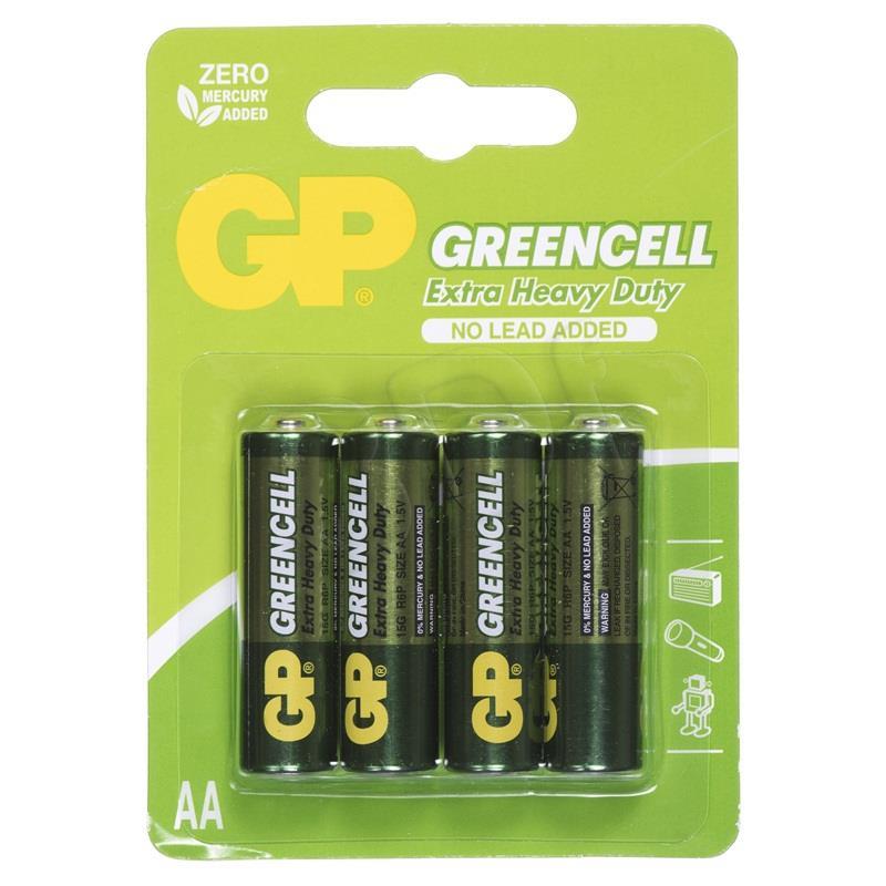 

Bateria Gp R6 Greencell 1,5V Typ Aa 4szt Blister