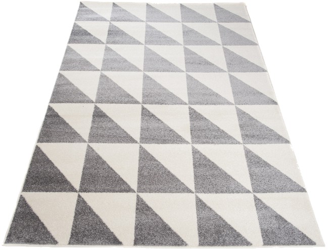 Marocký Koberec Trojuholníky 140x190 milý soft t421bw