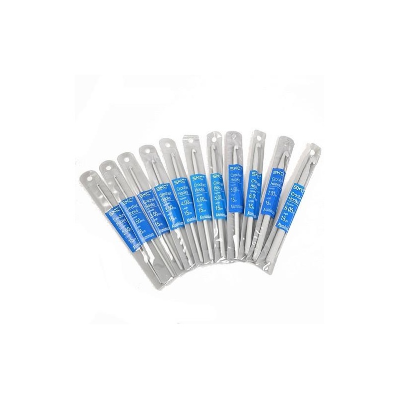 Skc Szydełko aluminiowe powlekane teflonem 8,0