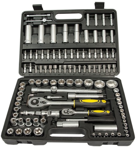 

Zestaw 108 Kluczy Klucze Nasadowe Torx Narzedziowy