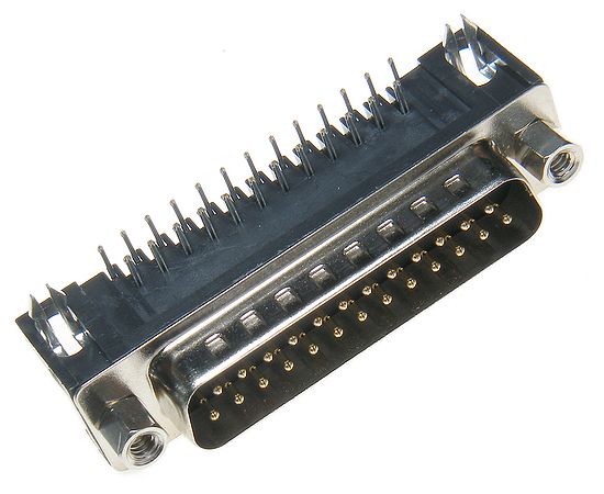 

Wtyk kątowy do druku Canon D-sub 25 pin 25p