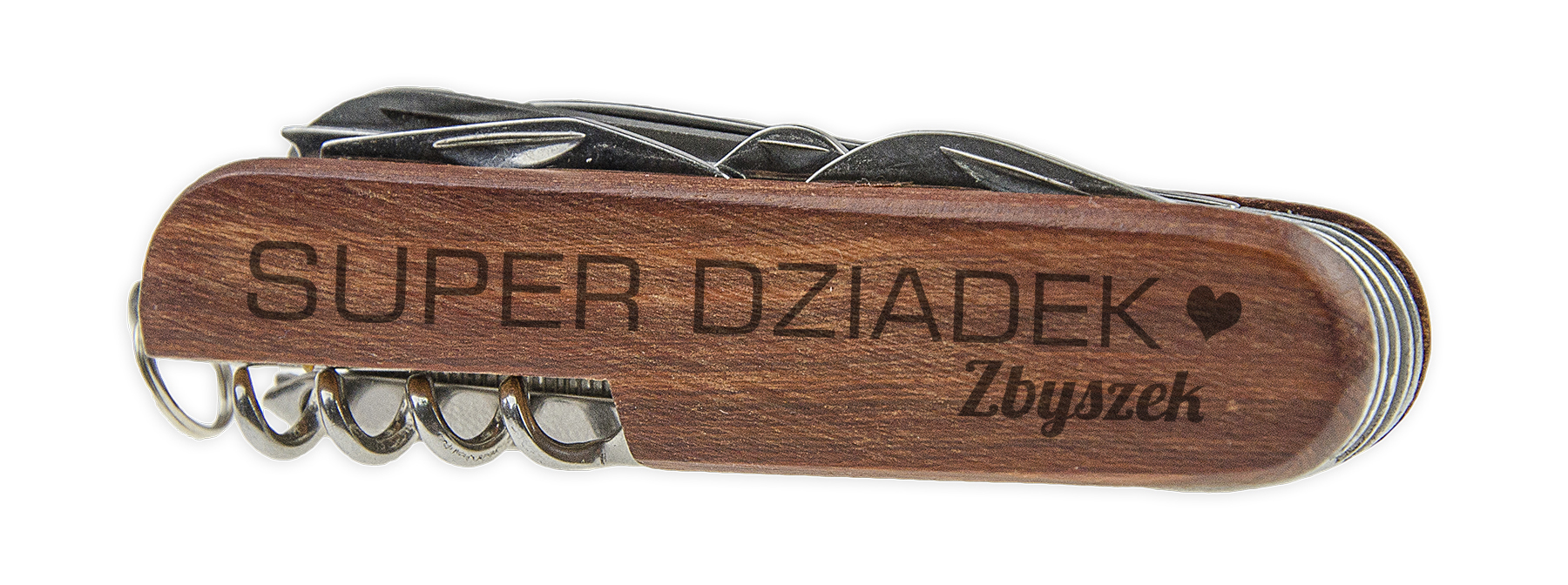 SCYZORYK MULTITOOL Z GRAWEREM DLA DZIADKA WZORY Marka inna marka