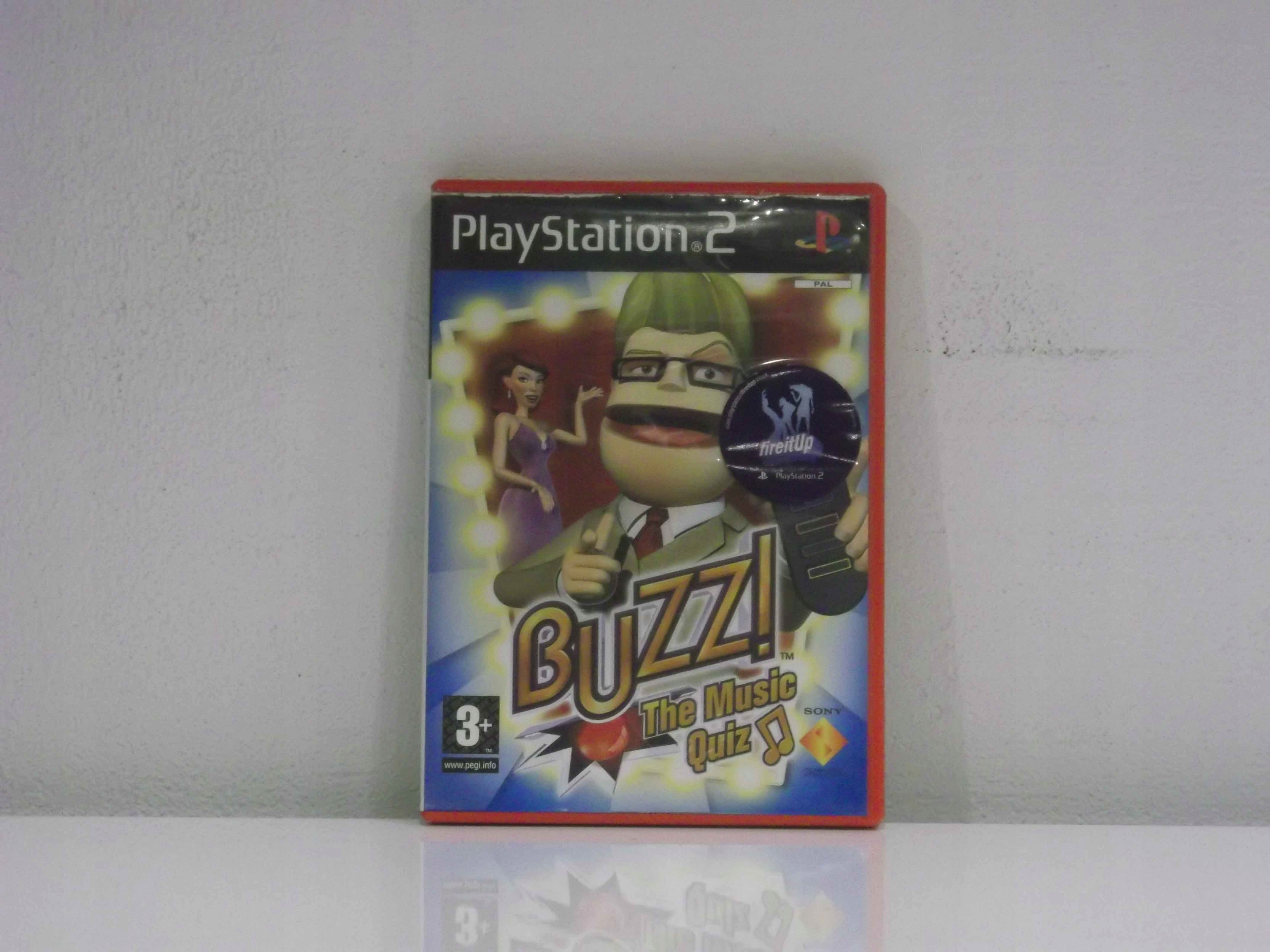 BUZZ! THE MUSIC QUIZ PS2 Platforma Sony PlayStation 2 (PS2)