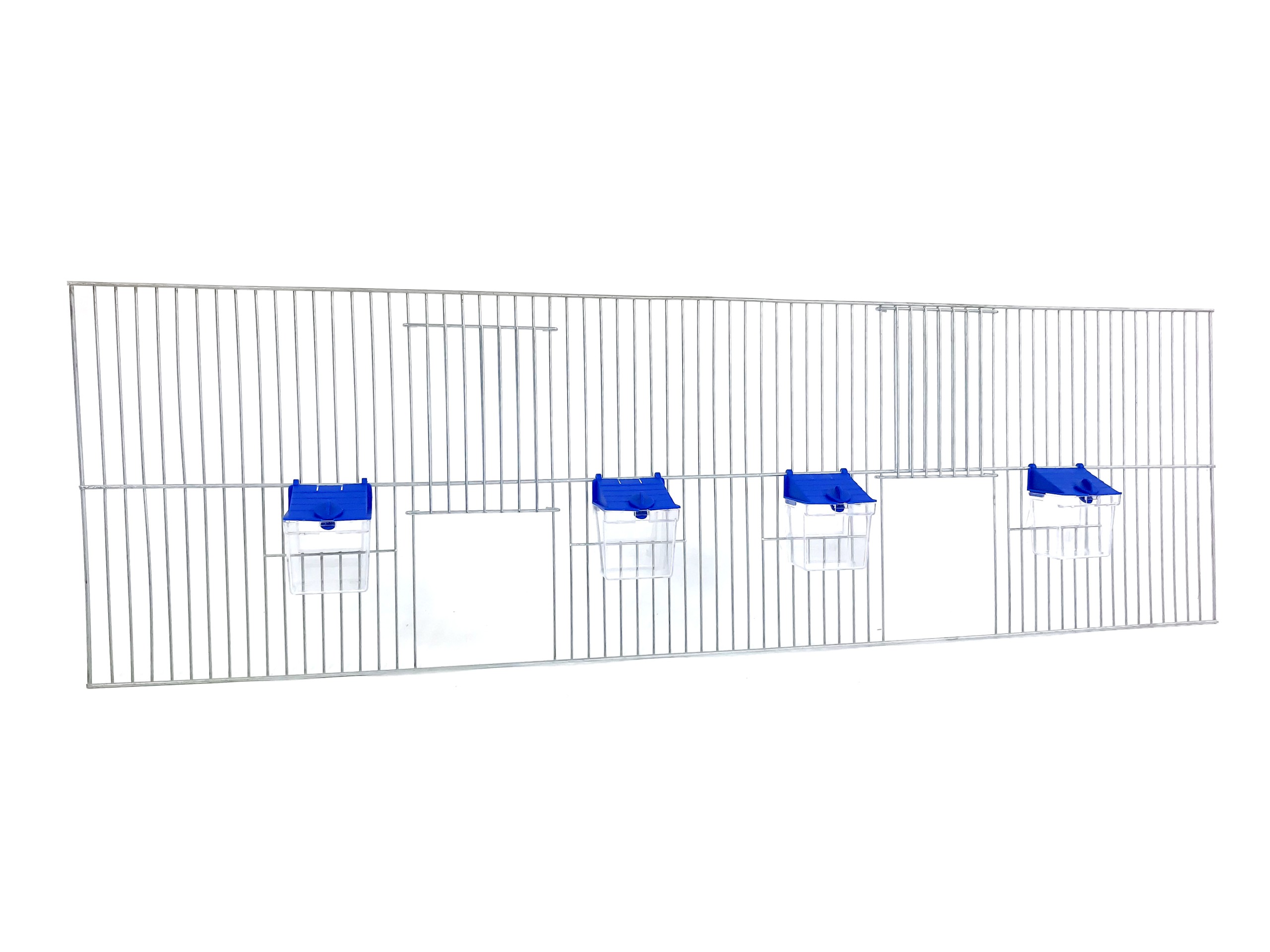 Levně Přední část do klece pro ptáky Pyko 100 x 30 cm s krmítky