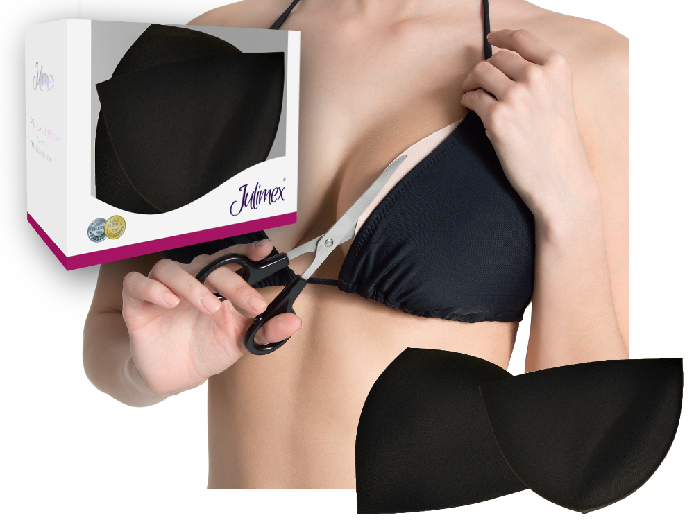 

Wkładki z Pianki Bikini Push-up Julimex ws-18 A/b