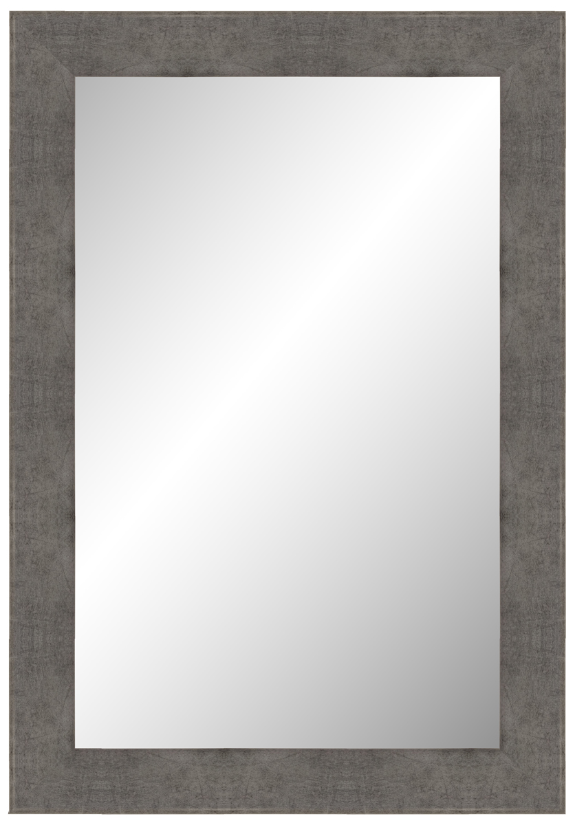 

Nowoczesne lustro wiszące w ramie 80x60 beton