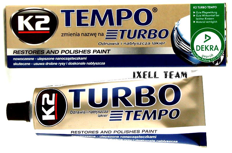 

Tempo Turbo Nanocząstki K2 Pasta Polerska 681