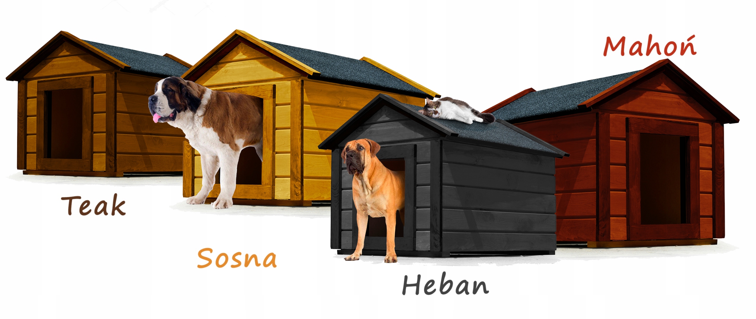 BUDA DREWNIANA OCIEPLANA DOM DLA PSA LEGOWISKO M Wysokość zewnętrzna 52 cm